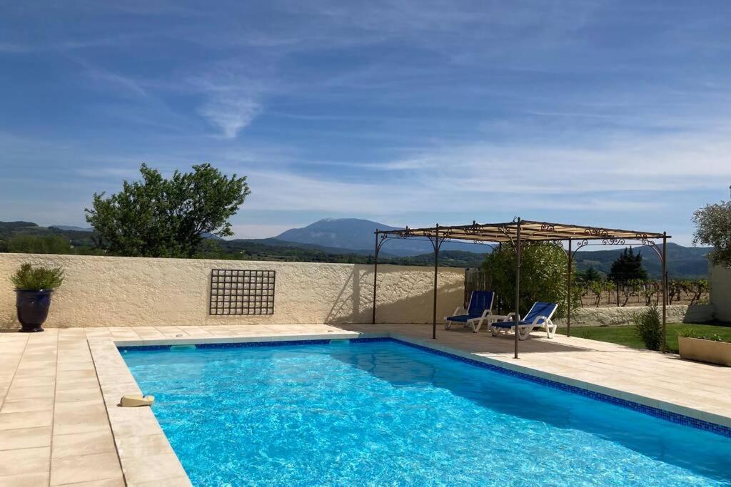 Le Clos Des Pins, Vue Mont Ventoux Roaix Exteriér fotografie