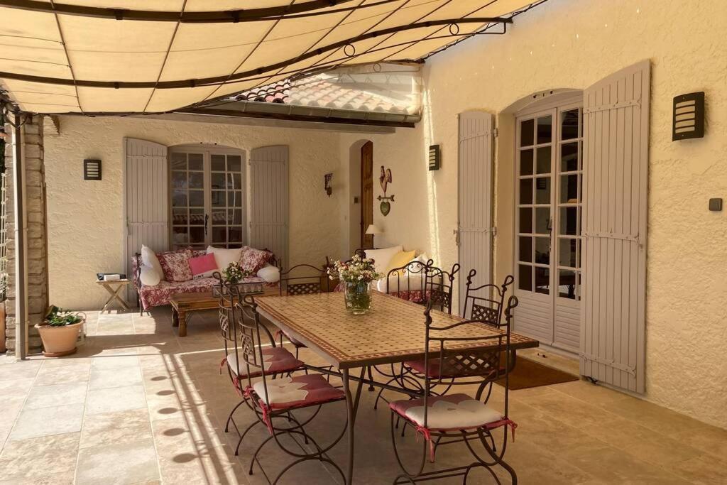 Le Clos Des Pins, Vue Mont Ventoux Roaix Exteriér fotografie